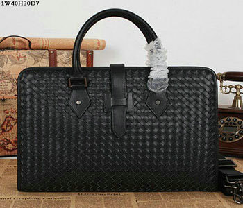 Bottega Veneta intrecciato VN briefcase 80201-1 black
